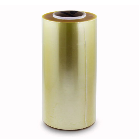 Rolo Bobina Plástica Filme PVC Amarelo Alpfilm 60cm x 1000mts