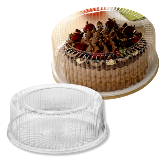 Boleira Embalagem Jumbo Bolos Tortas Pudim Branca 4KG G80MA - 30 Unidades