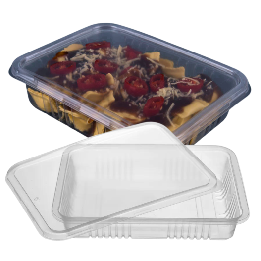 Embalagem Marmita G302 Freezer e Micro-ondas PP 700ML - 100 Unidades