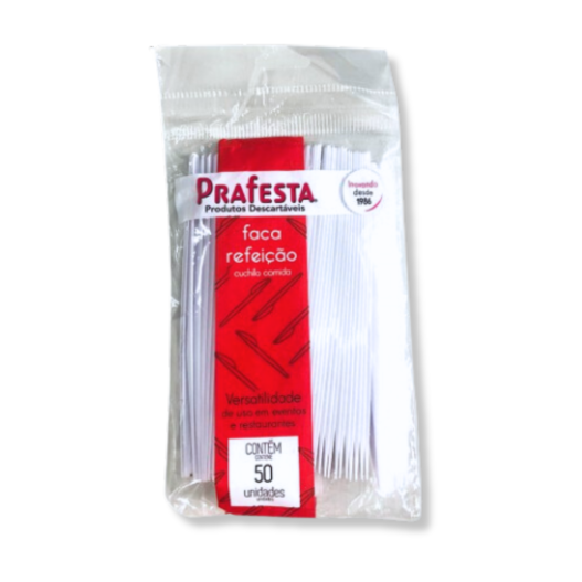 Faca Master Branca - 50 Unidades