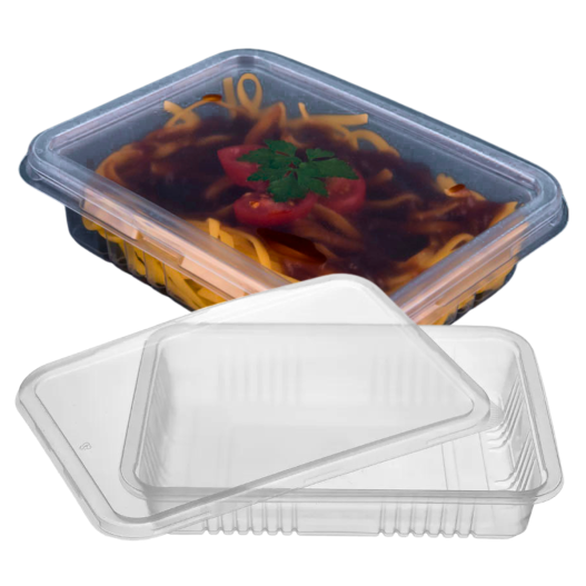 Embalagem Marmita G303 Freezer e Micro-ondas PP 400ML - 100 Unidades