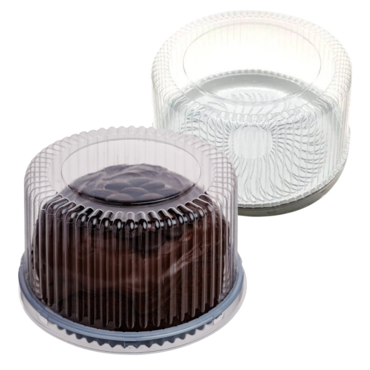 Boleira Embalagem Bolos Tortas Pudins Branca Alta 18cm D32 RA - 100 Unidades