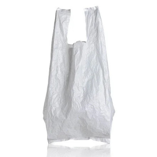 Sacola Plástica Branca Lisa Reforçada Economica 40 x 50 Extrusa pack - 1000 Unidades