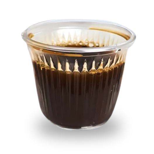 Copo PS Descartável 50ML Transparente Copoplast Água Café - 100 Unidades