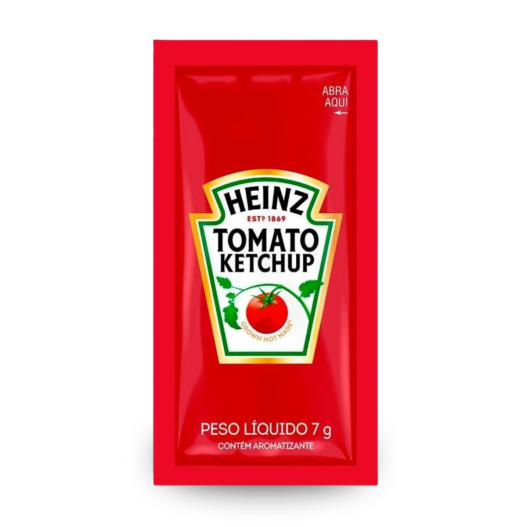 Ketchup Heinz Sachê 7G - 144 Unidades