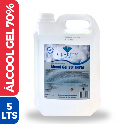 Álcool Gel 70% 05LTS