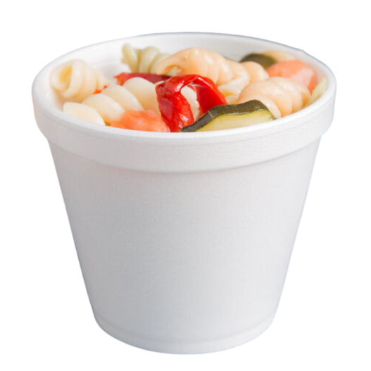 Pote Térmico Isopor EPS 473ml Sopa Açaí Caldo 160z - 20 Unidades