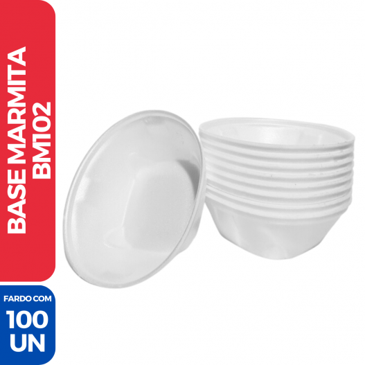 Base para Marmita BM102Q 750ML - 100 Unidades