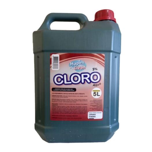 Hipoclorito de Sódio 5% 5LTS