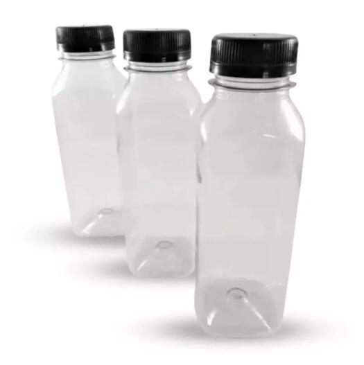 Garrafa Plástica PET 1500ml c/ Tampa Preta - 100 Unidades