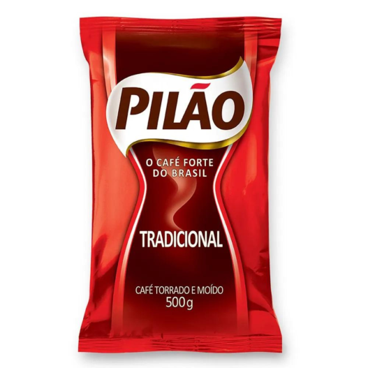 Café Almofada Pilão Torrado Moído Tradicional - 500 Gramas
