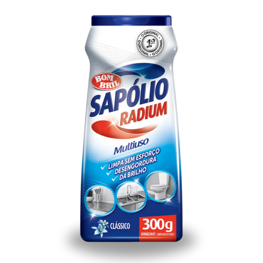 Sapólio Radium em Pó 300g Multiuso Clássico