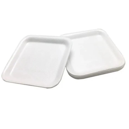 Bandeja Rasa Branca BR01 - 100 Unidades