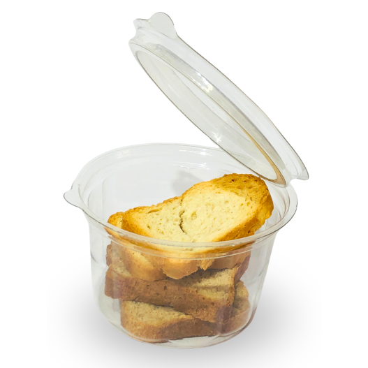 Pote Mini Flower Doces Amendoim Tampa Articulada 500ml DC771 - 200 Unidades