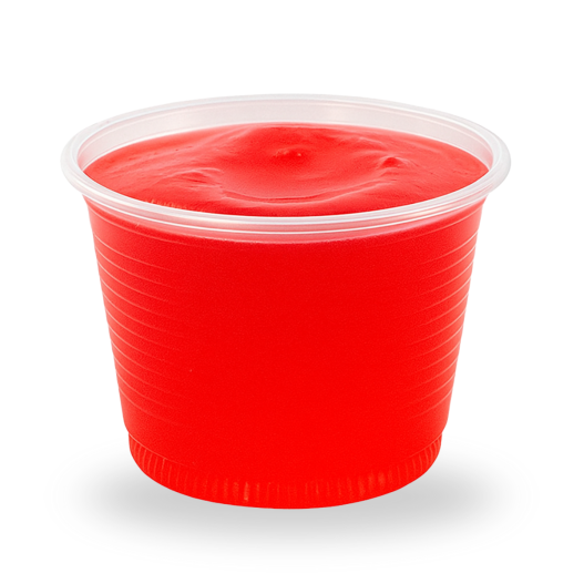 Pote Potinho Redondo Transparente 200ML PT-200 Copoplast - 50 Unidades