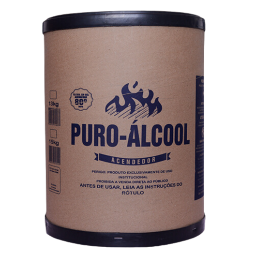 Álcool Gel Acendedor Puro Barrica 13 KG