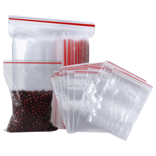 Saco Plástico Zip Lock Hermético Abre Fecha N0 (04X04) - 100 Unidades