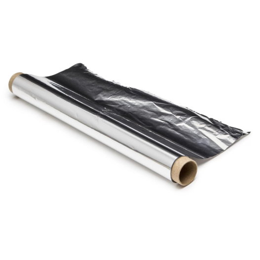 Rolo Bobina Papel Folha Alumínio Frango 30 X 7.5mt - 25 Unidades